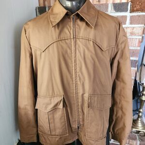 Ricco Vintage Western Jacket: Timeless Heritage Size Large Quilt Lining * Read